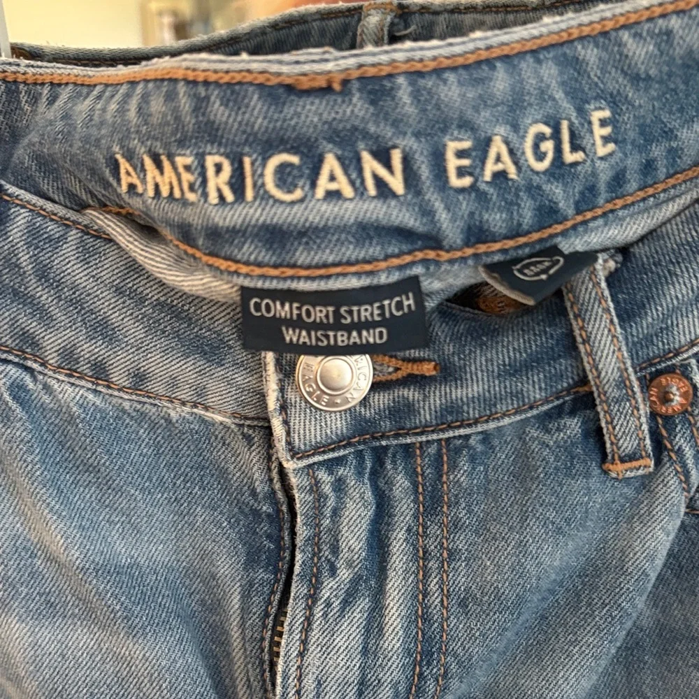 American Eagle Outfitters Light Blue Denim Skirt